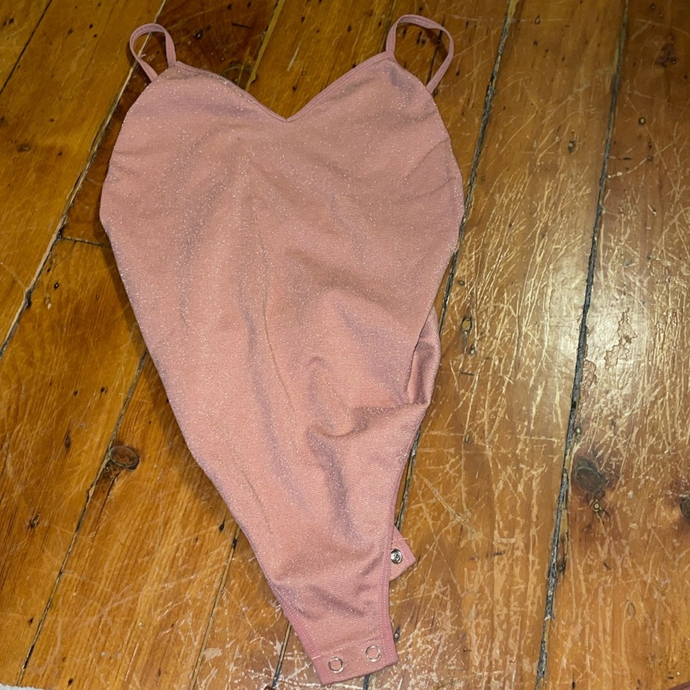 Small pink bodysuit